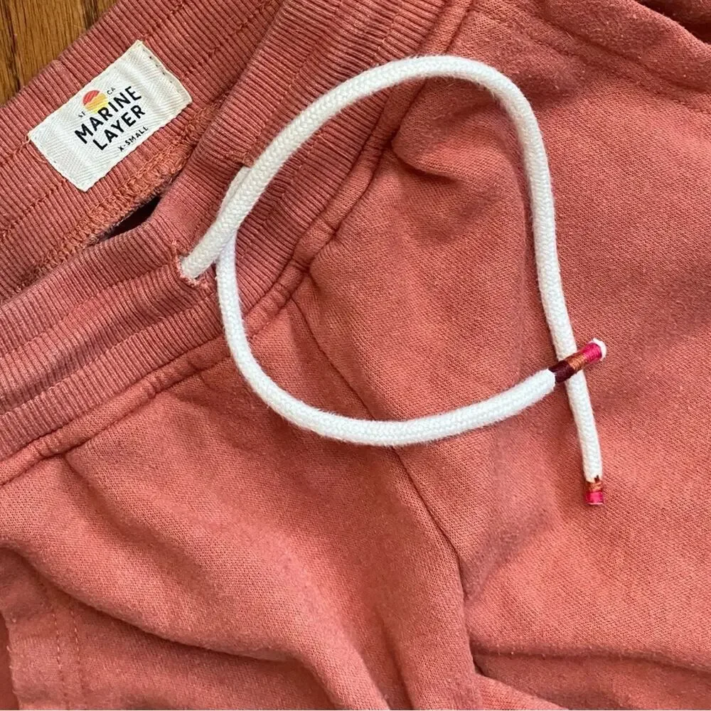 Marine Layer Orange Jogger XS EUC